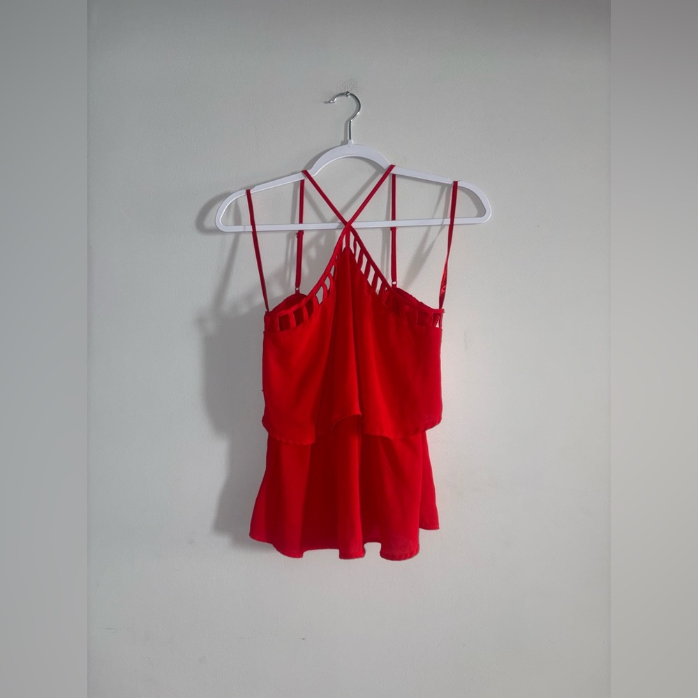 Monteau | Red Halter TankTop